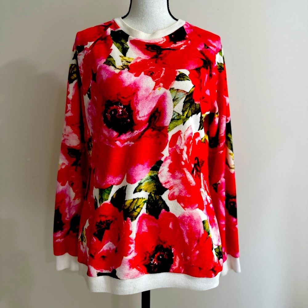 Balmain Floral Print Women's Top